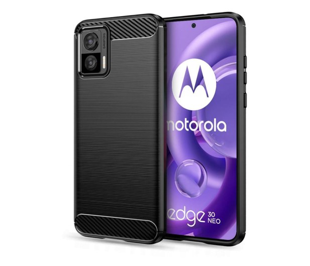 Tech-Protect TPUCarbon do Motorola Edge 30 Neo black - 1205559 - zdjęcie